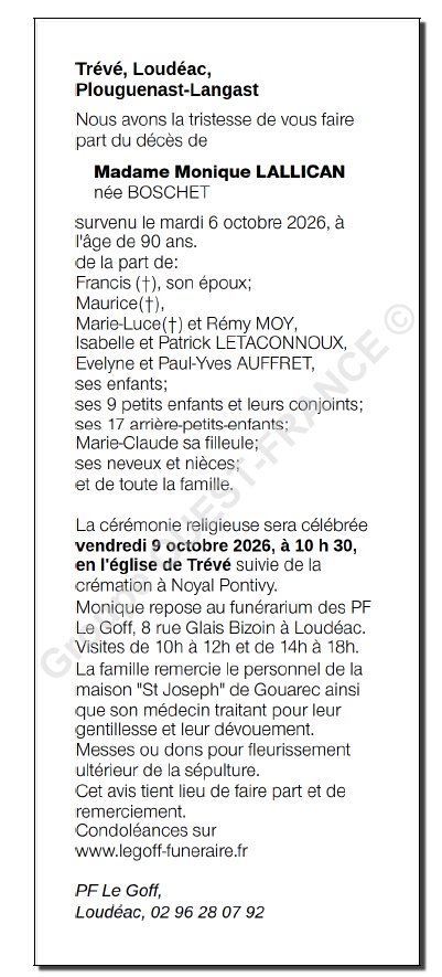Image Annonce nécrologique