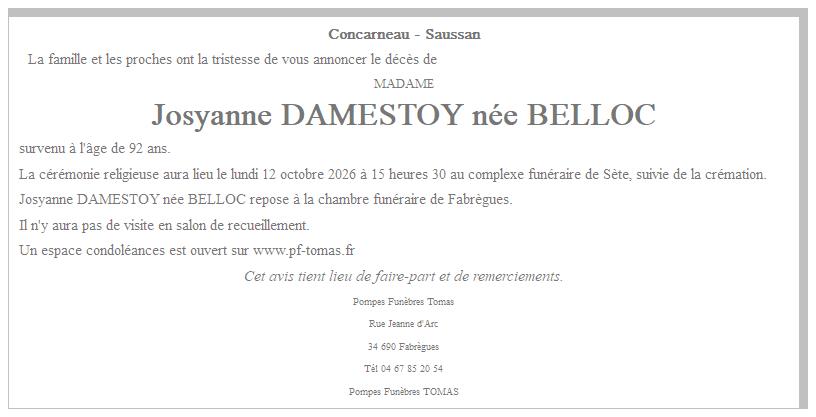 Image Annonce nécrologique
