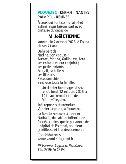 Image Annonce nécrologique